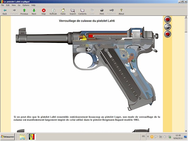 pistolet Lahti expliqu