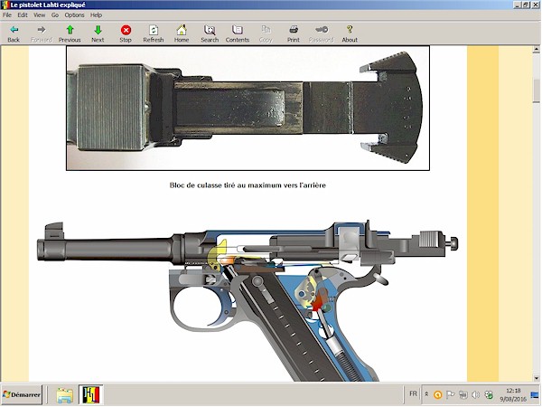 pistolet Lahti expliqu