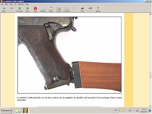 pistolet Lahti expliqu