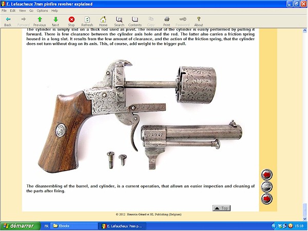 Lefaucheux 7mm pinfire revolver