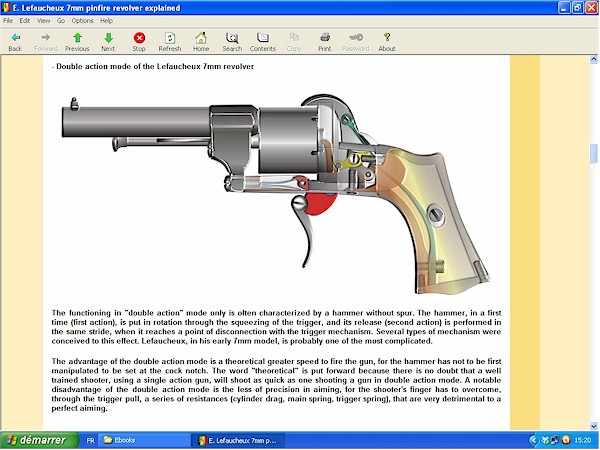 Lefaucheux 7mm pinfire revolver