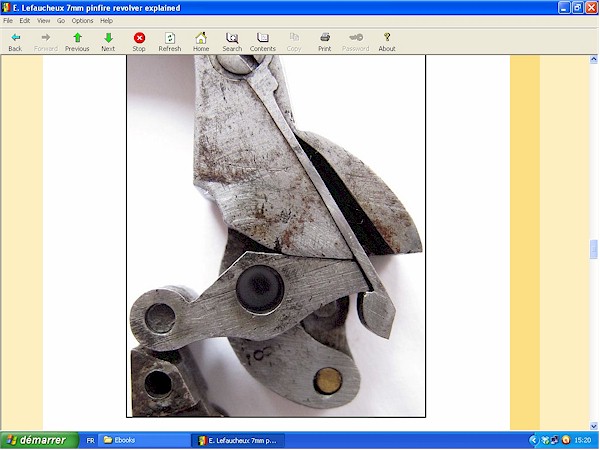 Lefaucheux 7mm pinfire revolver