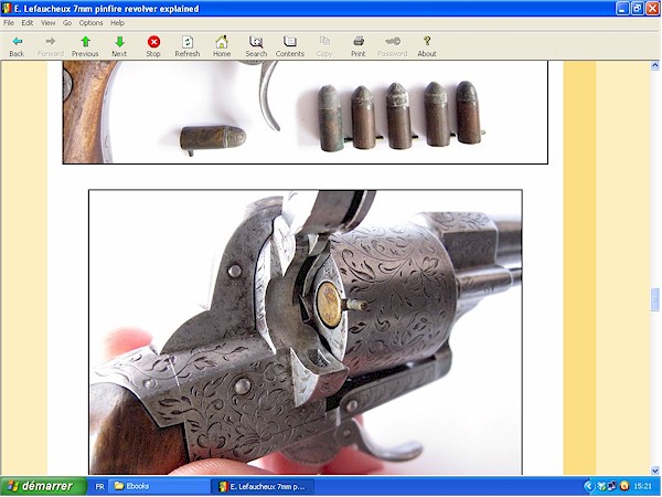 Lefaucheux 7mm pinfire revolver