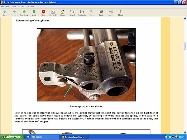Lefaucheux 7mm pinfire revolver