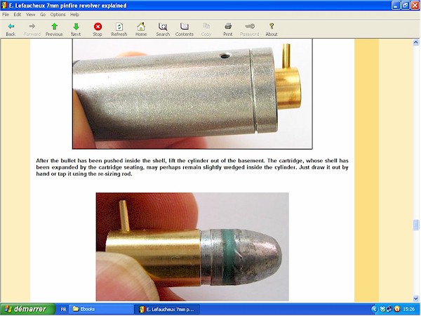 Lefaucheux 7mm pinfire revolver