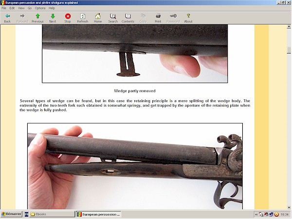 Percussion and pinfire shotguns