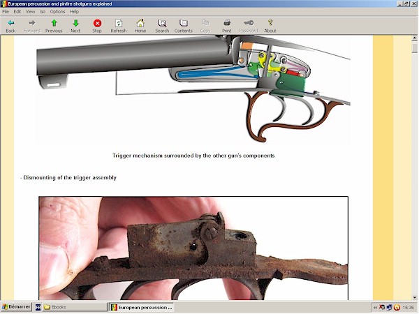 Percussion and pinfire shotguns