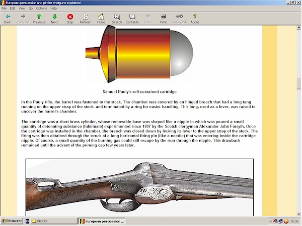 Percussion and pinfire shotguns