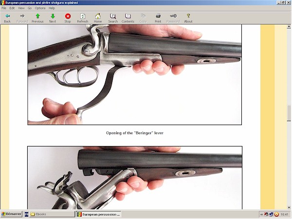 Percussion and pinfire shotguns
