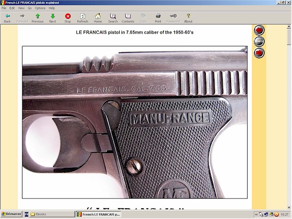 LE FRANCAIS pistol