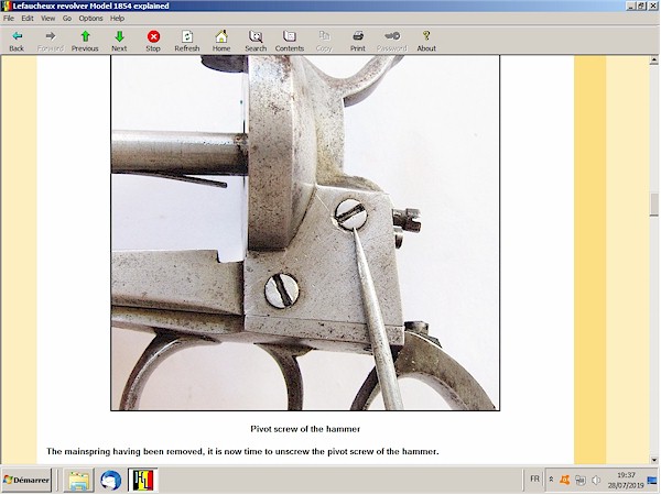 Lefaucheux revolver 1854 explained