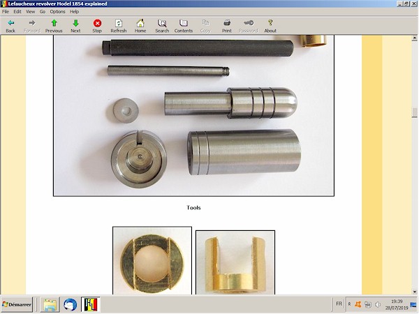 Lefaucheux revolver 1854 explained