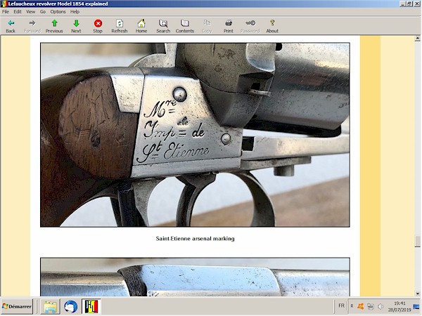 Lefaucheux revolver 1854 explained