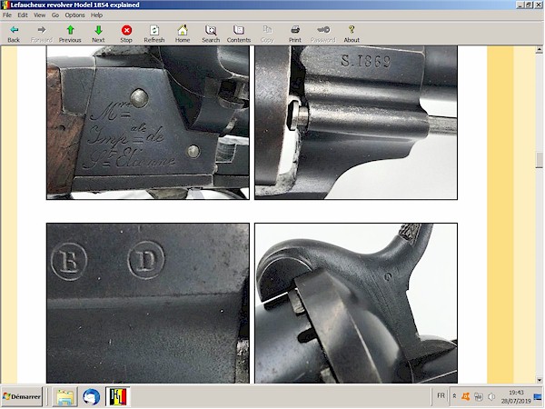 Lefaucheux revolver 1854 explained