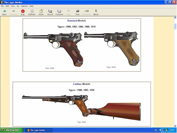 Luger pistol