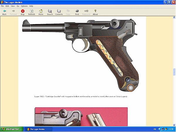 Luger pistol