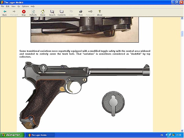 Luger pistol