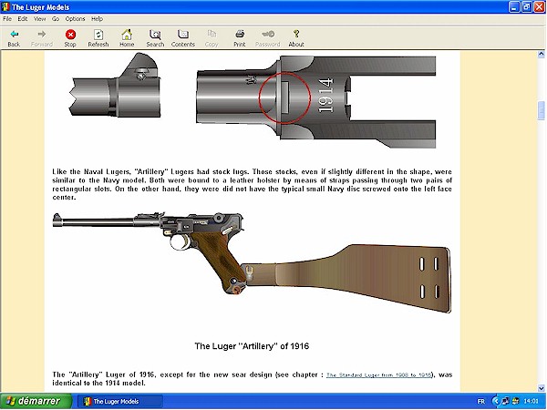 Luger pistol