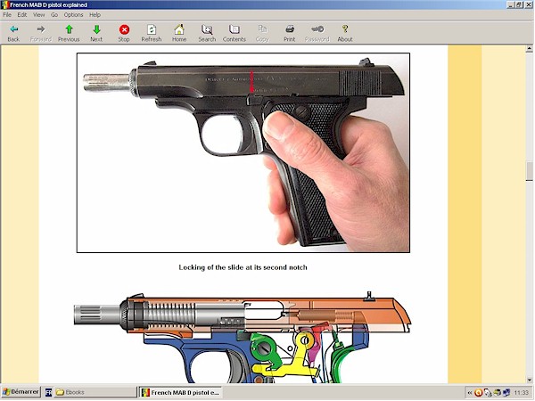 French MAB D pistol