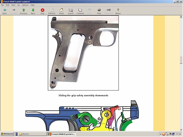 French MAB D pistol