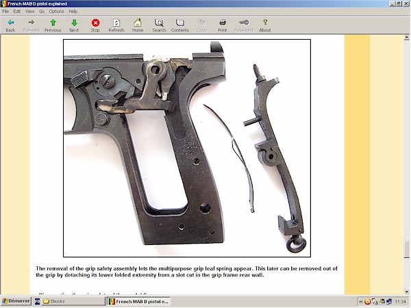 French MAB D pistol