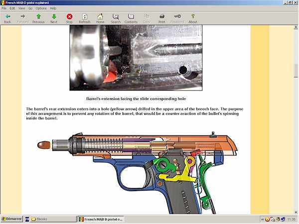 French MAB D pistol