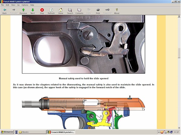 French MAB D pistol
