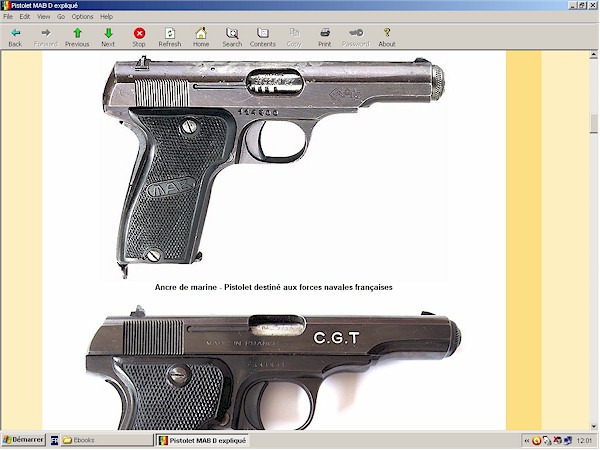 Pistolet MAD D
