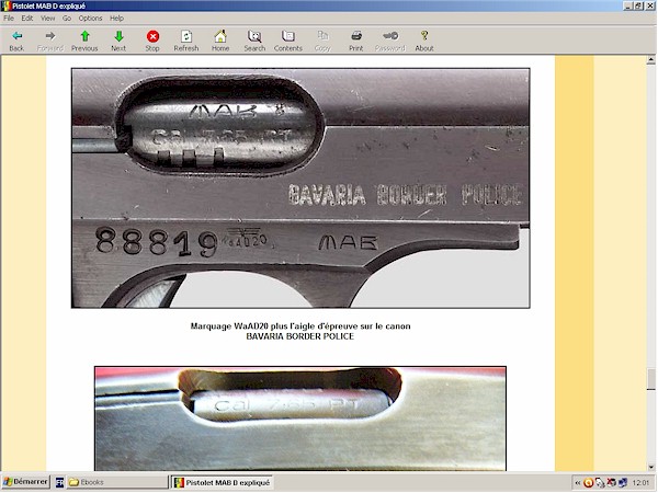 Pistolet MAD D