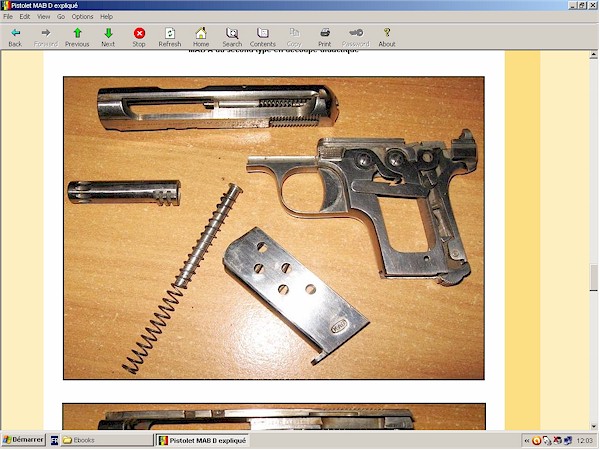 Pistolet MAD D