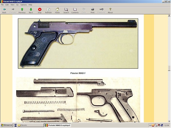 Pistolet MAD D