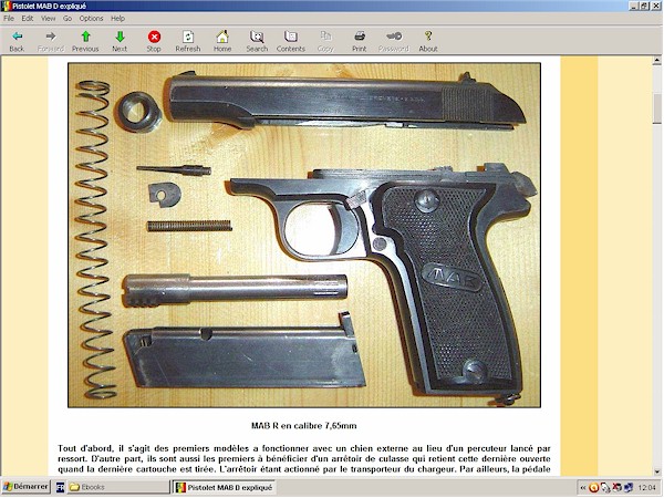 Pistolet MAD D