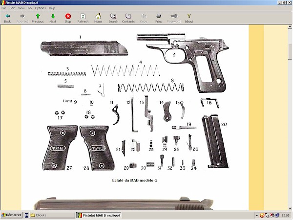 Pistolet MAD D
