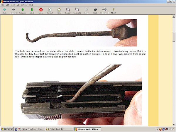 Mauser pistol model 1910 1914 1934