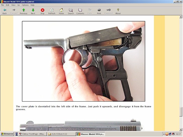 Mauser pistol model 1910 1914 1934