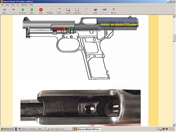Mauser pistol model 1910 1914 1934
