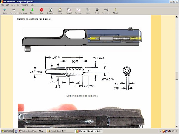 Mauser pistol model 1910 1914 1934