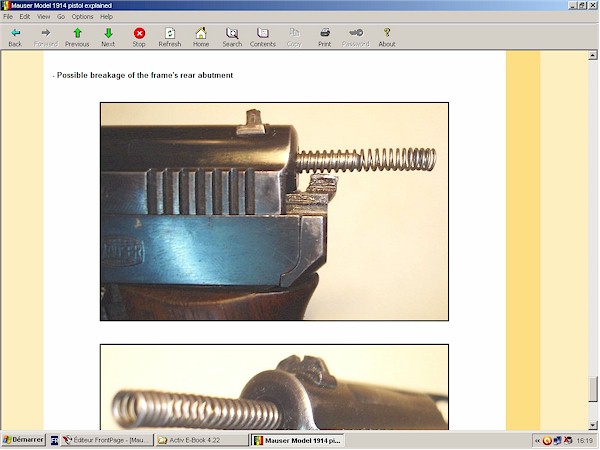 Mauser pistol model 1910 1914 1934