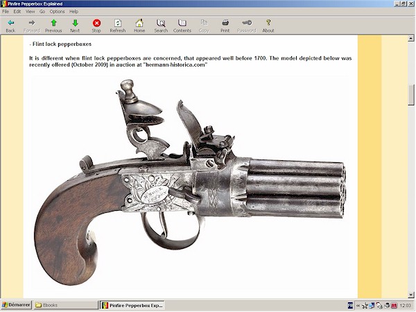 flintlock pepperbox