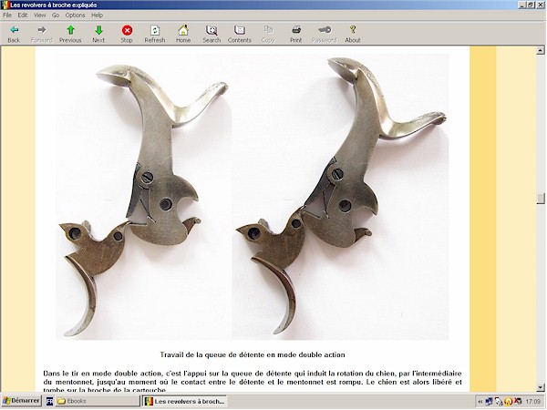 revolver  broche lefaucheux