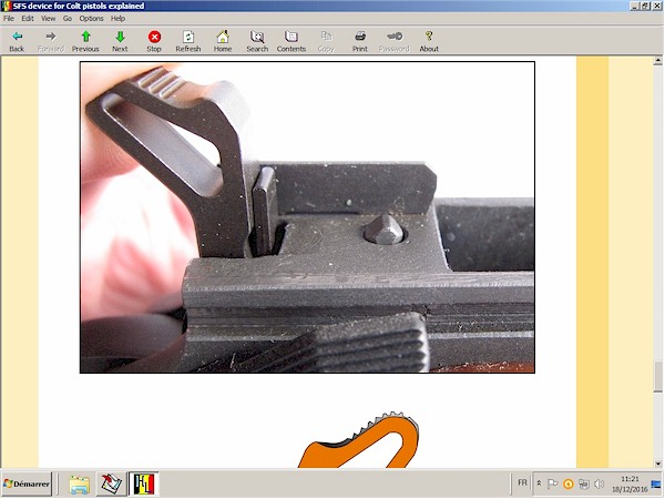 SFS (Safety Fast Shooting) for Colt pistols