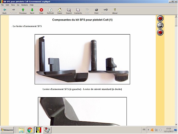 Le systme SFS pour pistolets Colt expliqu