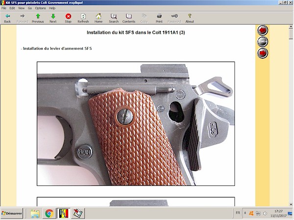 Le systme SFS pour pistolets Colt expliqu