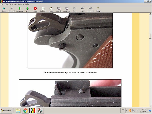 Le systme SFS pour pistolets Colt expliqu