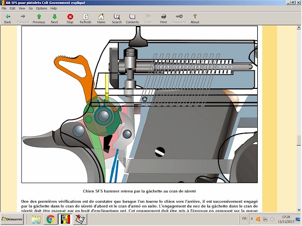 Le systme SFS pour pistolets Colt expliqu