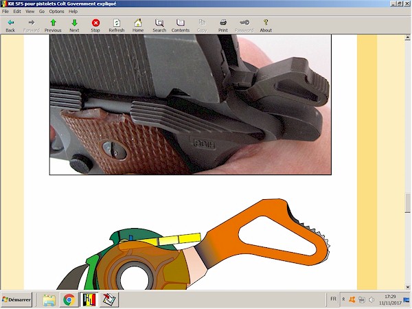 Le systme SFS pour pistolets Colt expliqu