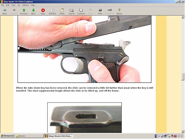 Steyr 1912 pistol (Steyr Hahn)