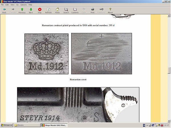 Steyr 1912 pistol (Steyr Hahn)