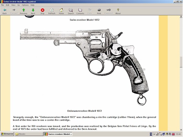Swiss revolver Model 1882 and 1882/29