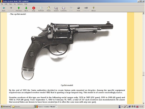 Swiss revolver Model 1882 and 1882/29